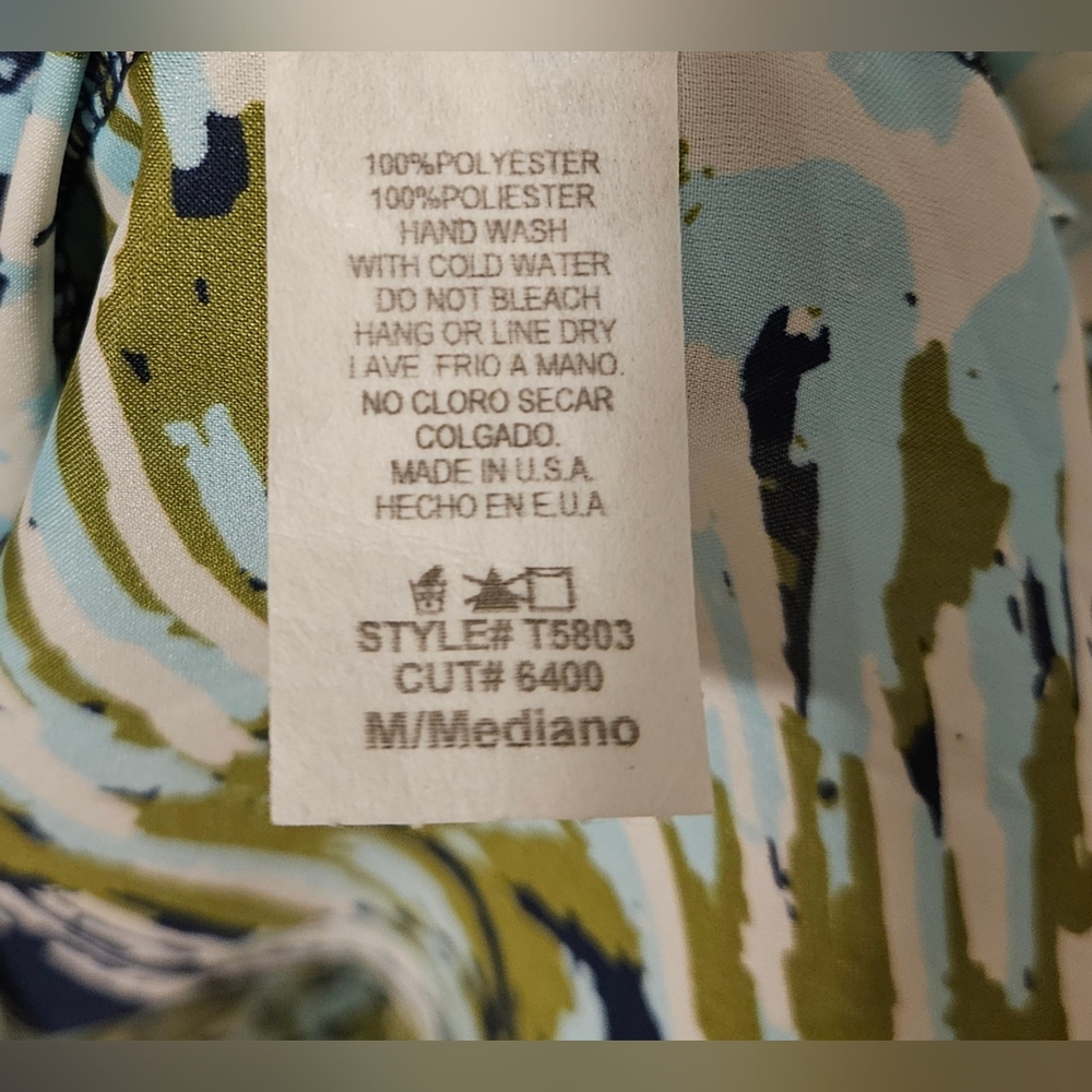 NEW abstract blouse - Picture 5 of 5